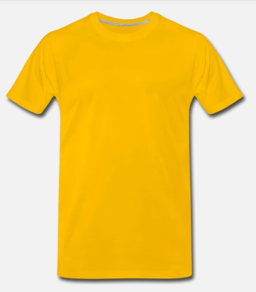 An image of a yellow T-Shirt